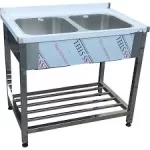 سینک دو لگن پرسی 1 متری