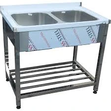 سینک دو لگن پرسی 1 متری