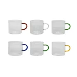 شات قهوه خوری شیشه ای