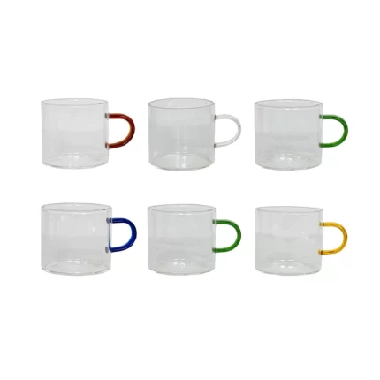 شات قهوه خوری شیشه ای