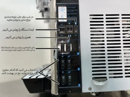 یخ در بهشت دو مخزن R.G.V
